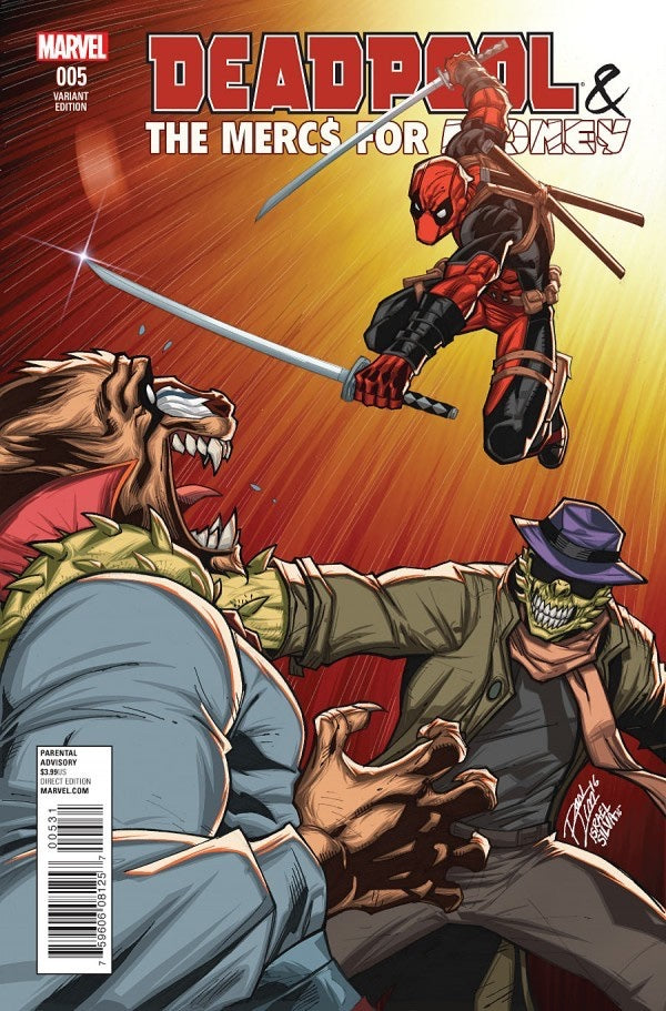 Deadpool & The Mercs for Money #5 - Ron Lim Variant (2016)