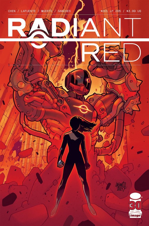 Radiant Red #1-5 (2022) Complete Set
