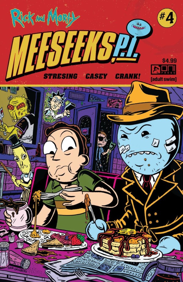 Rick and Morty: Meeseeks P.I. #4 (2024) - Grinberg Variant