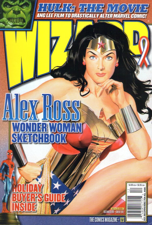 Wizard Magazine #123 (2001) - Alex Ross Variant