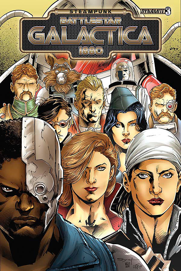 Steampunk Battlestar Galactica: 1880 #3 (2014)