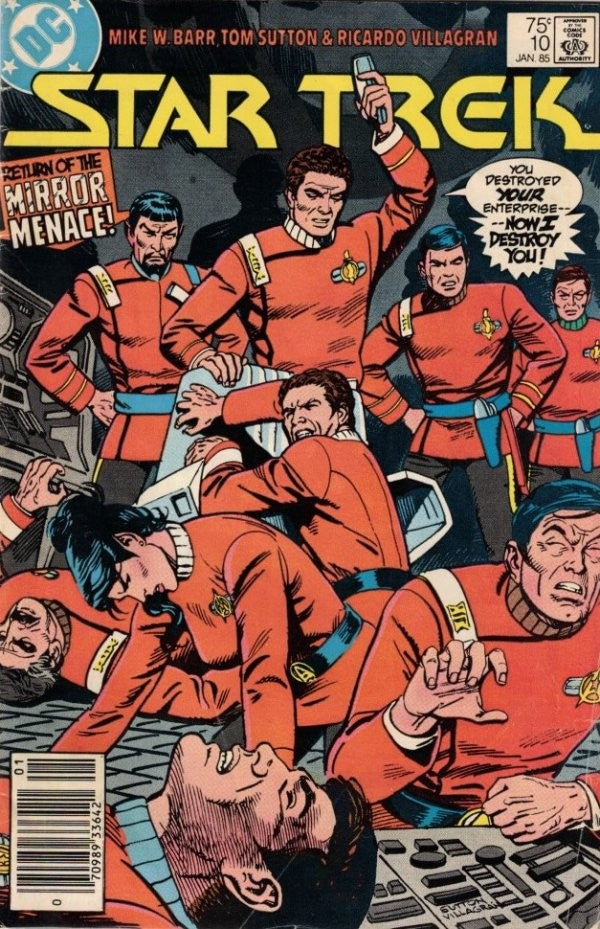 Star Trek #10 Newsstand Edition (1985)