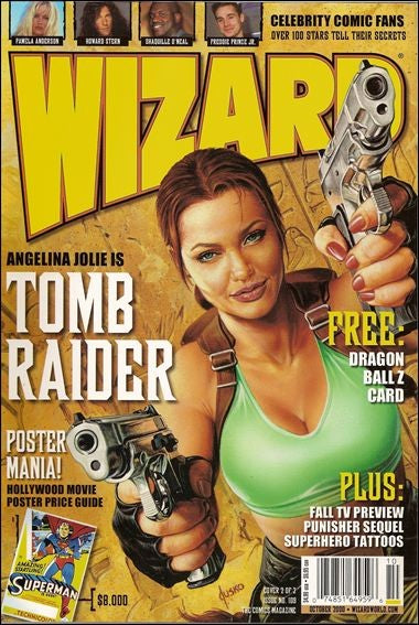 Wizard Magazine #109 (2000) - Tomb Raider Variant - Sealed