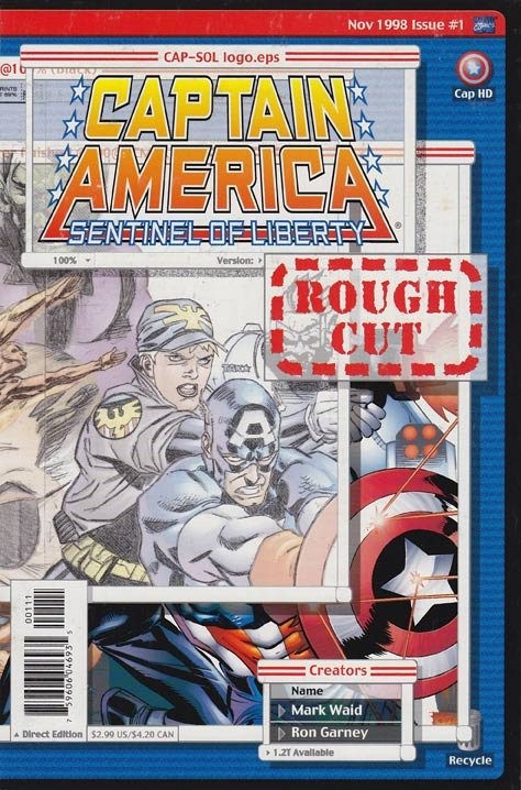 Captain America: Sentinel of Liberty #1 (1998) - Rough Cut Edition