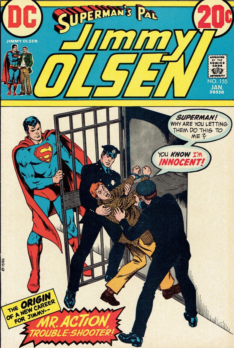 Superman's Pal, Jimmy Olsen #155 (1972) - (Mid-Grade)