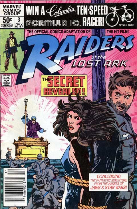 Raiders of the Lost Ark #3 (1981) -  Newsstand Edition