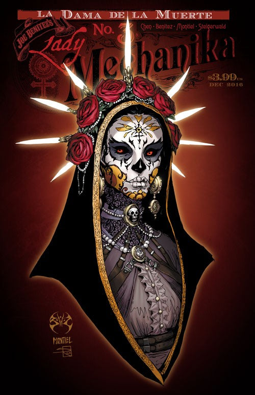 Lady Mechanika: La Dama de la Muerte #3 (2016) - Joe Benitez Variant