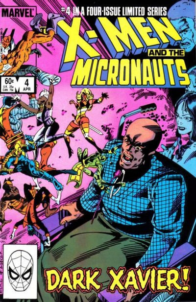 X-Men and the Micronauts #4 (1984)