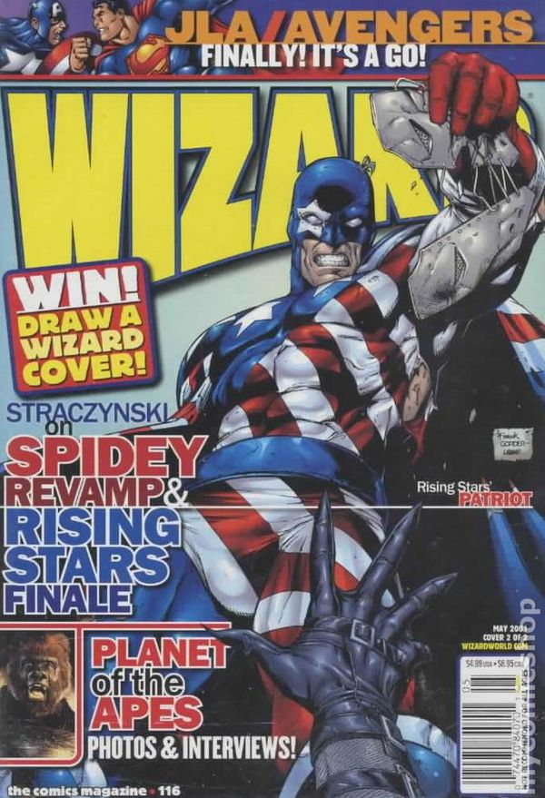 Wizard Magazine #116 (2001) -  Cover B - Sealed