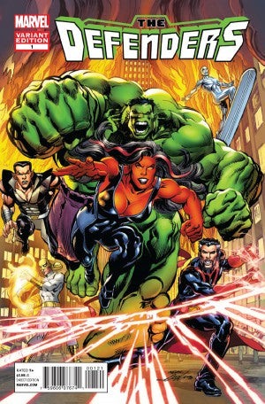 Defenders #1 (2011) - 1:25 Neal Adams Variant