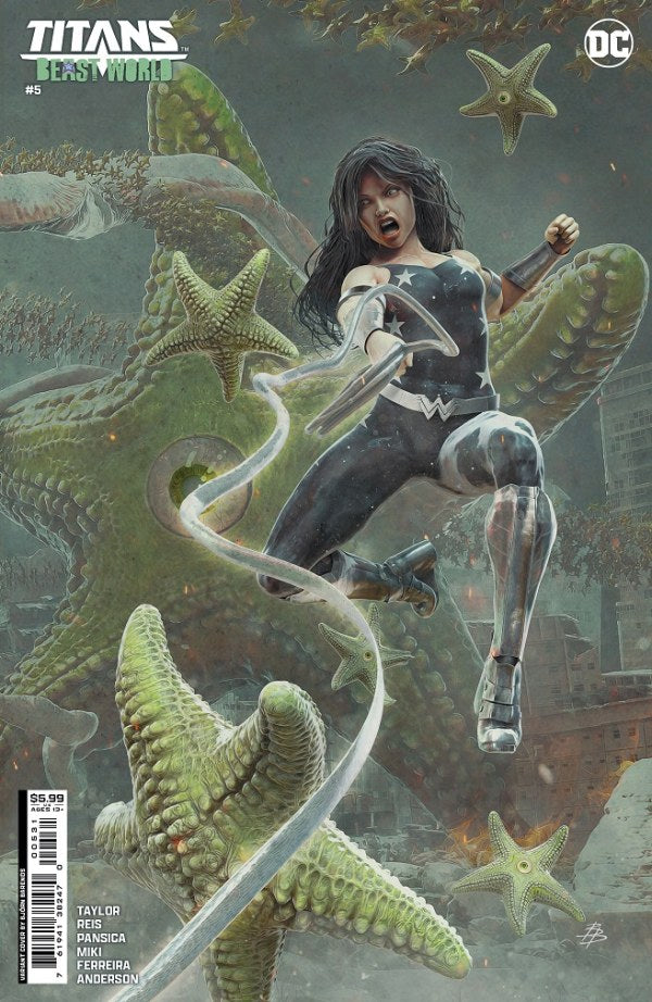 Titans: Beast World #5 (2024) - Barends Variant