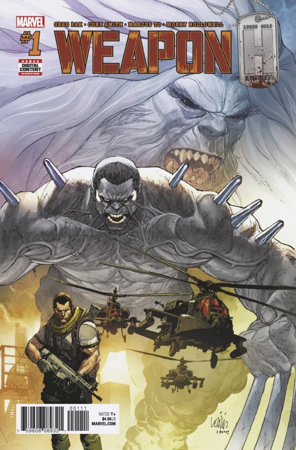 Weapon H #1-12 (2018) Complete Set