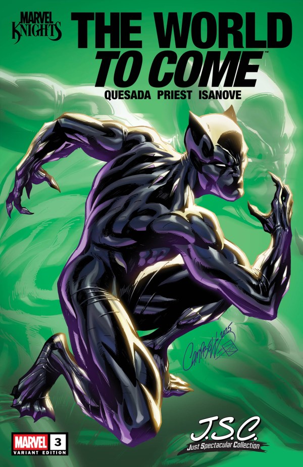 Marvel Knights: The World to Come #3 (2025) - J. Scott Campbell Just Spectacular Collection Variant