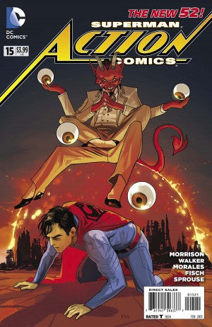 Action Comics #15 (2012) - variant
