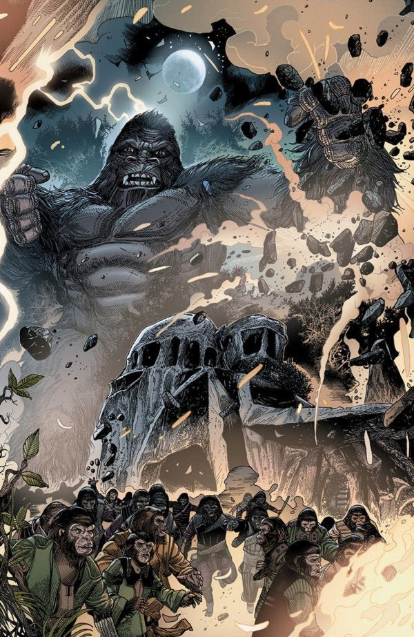 Kong on the Planet of the Apes #5 (2018) - Carlos Magno Connecting Virgin Variant