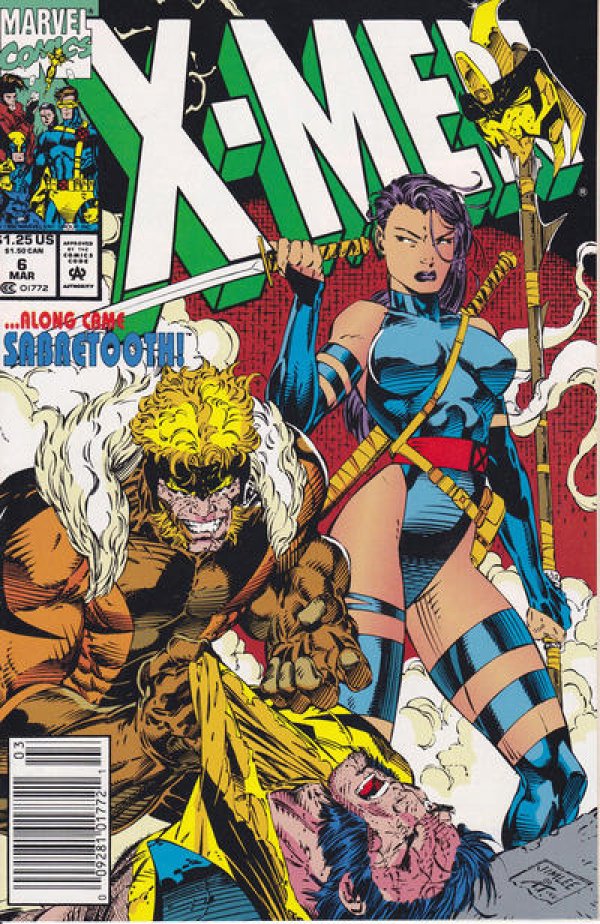X-Men #6 (1992) - Newsstand Edition