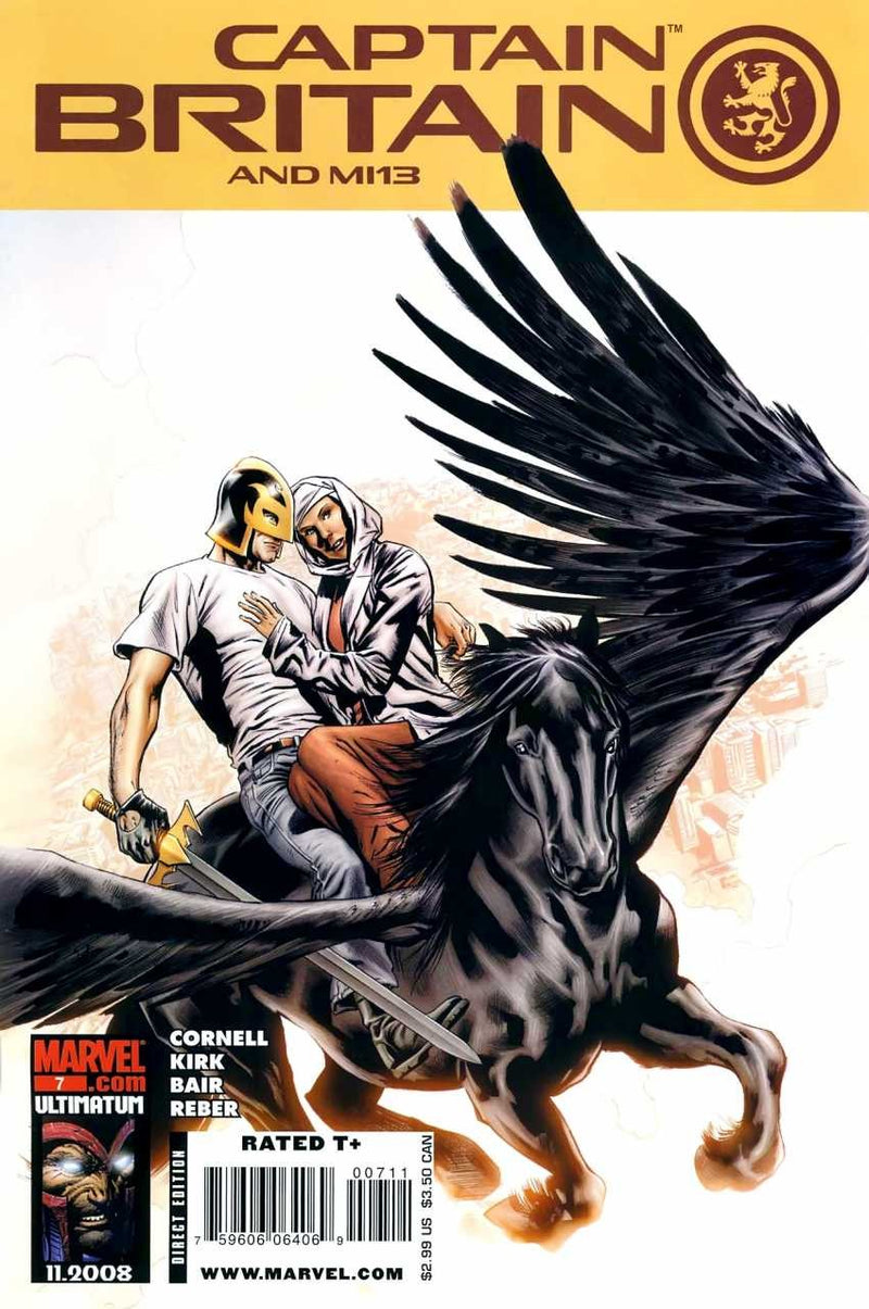 Captain Britain and MI:13 #7 (2008)