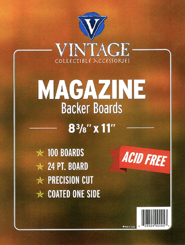 Backer Boards - Magazine - 24pt - 8 3/8" x 11"