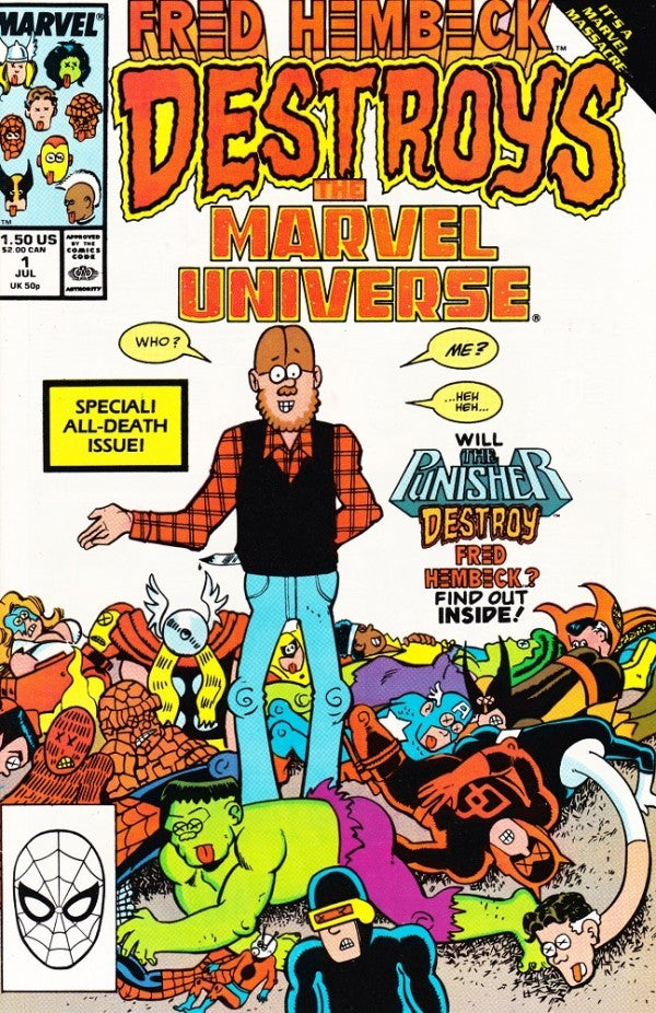 Fred Hembeck Destroys the Marvel Universe #1 (2011)