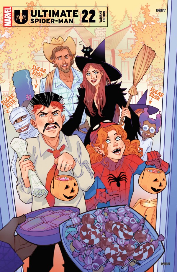 Ultimate Spider-Man #22 (2025) - 1:25 Marguerite Sauvage Variant