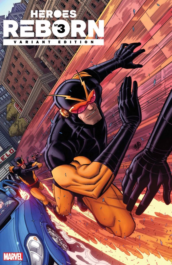 Heroes Reborn #3 (2021) - 1:25 Bradshaw Variant
