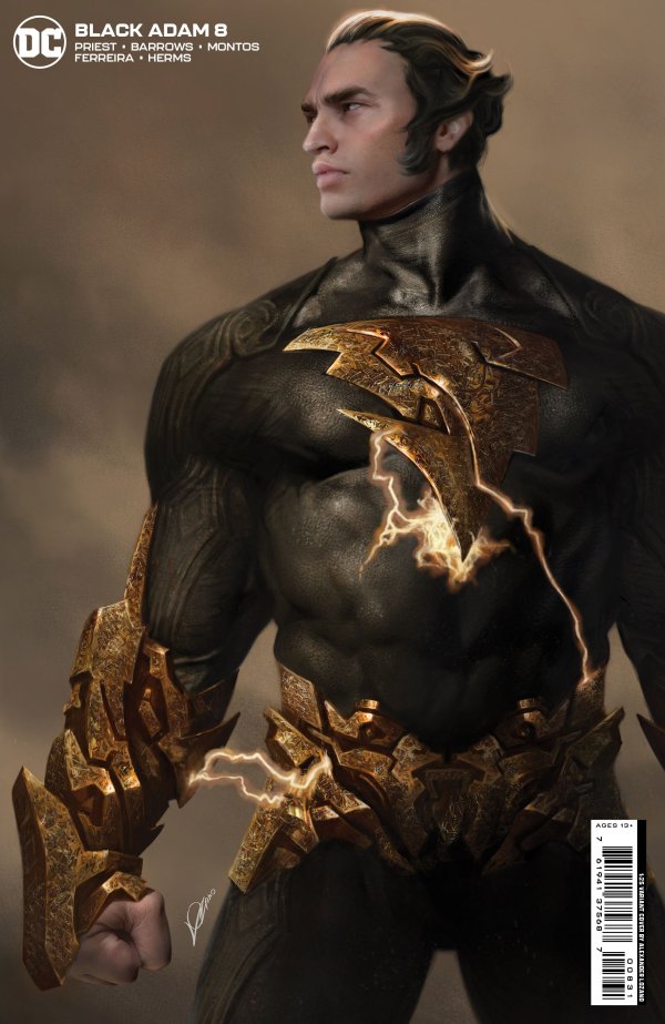 Black Adam #8 (2023) - 1:25 Lozano Variant