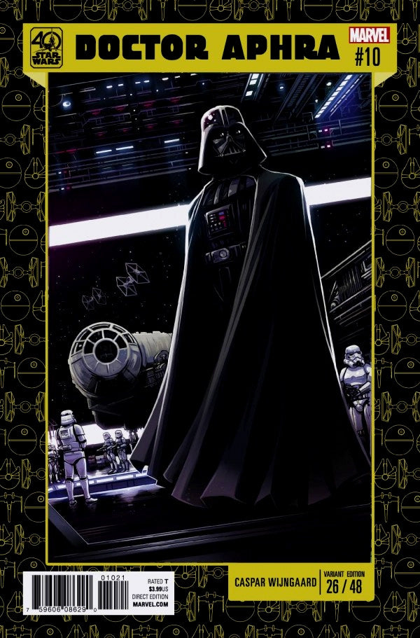 Star Wars: Doctor Aphra #10 (2017) - Caspar Wijngaard Star Wars 40th Anniversary Variant