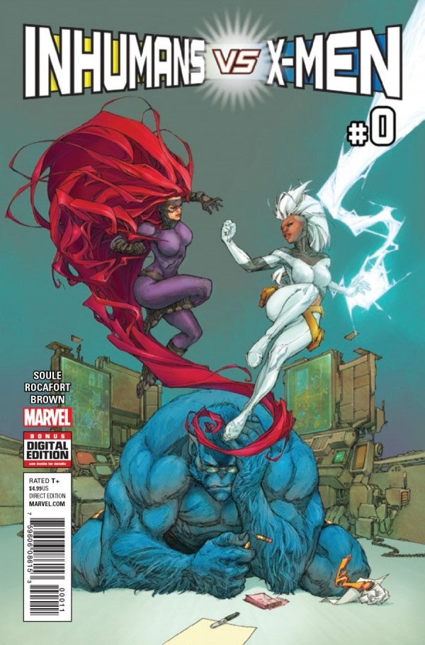 Inhumans vs. X-Men #0 (2016)