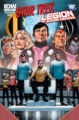 Star Trek / Legion of Super-Heroes #1-6 (2011) Complete Set