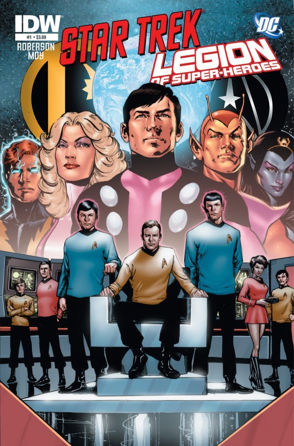 Star Trek / Legion of Super-Heroes #1-6 (2011) Complete Set