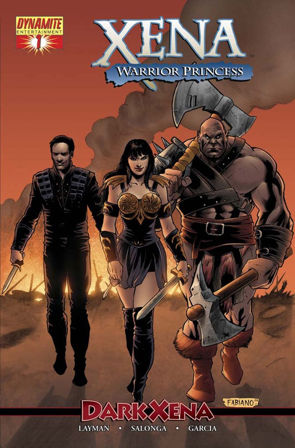Xena: Warrior Princess - Dark Xena #1  (2007) - Neves Cover