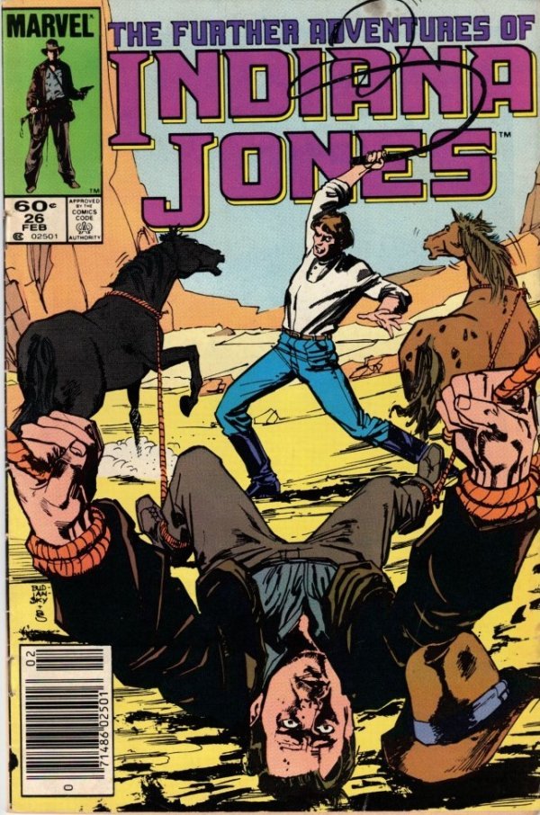 Further Adventures of Indiana Jones #26 (1984) - Newsstand Edition (Low Grade)