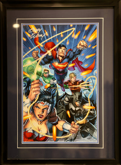 Justice League - Kubert sig.