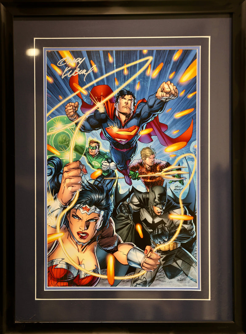 Justice League - Kubert sig.