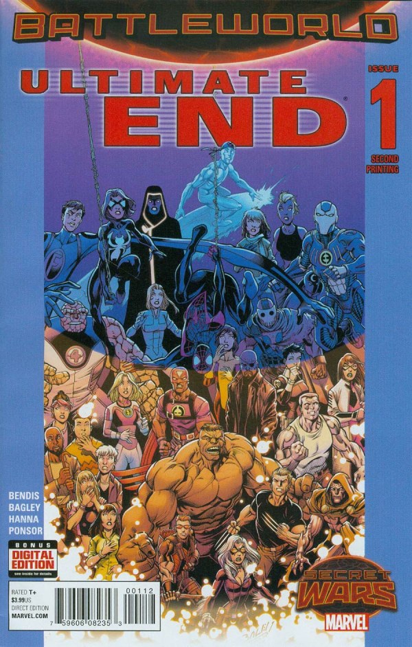 Ultimate End #1 (2015) - 2nd Printing