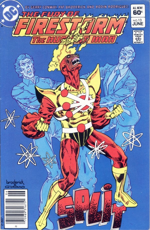 Fury of Firestorm #13 (1983) Newsstand Edition