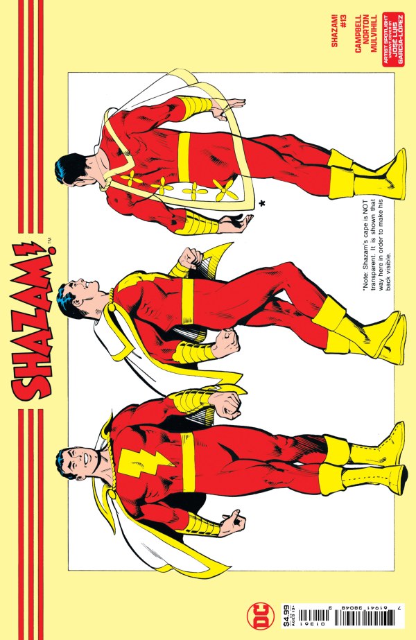 Shazam! #13 (2024) - Luis GarciÌa-LoÌpez Artist Spotlight Variant
