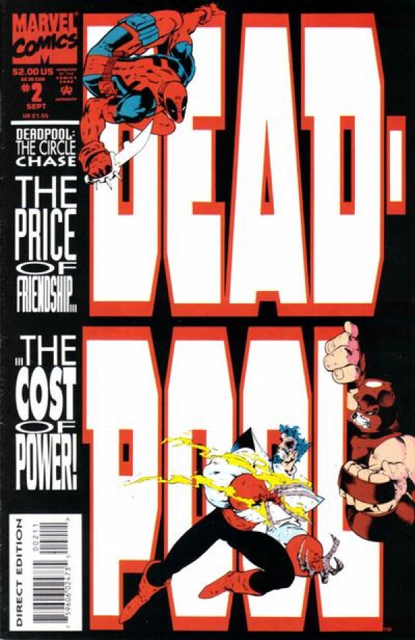 Deadpool: The Circle Chase #2 (1993) - (NM-)