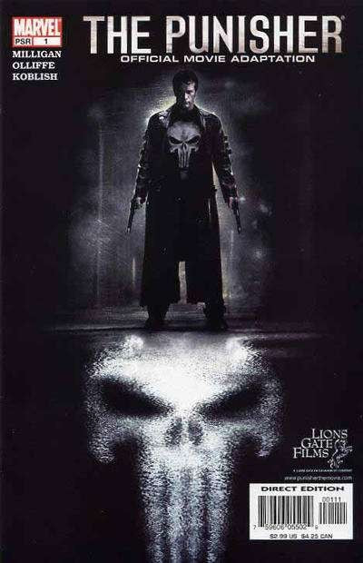 Punisher: Official Movie Adaptation #1-3 (2004) Complete Set