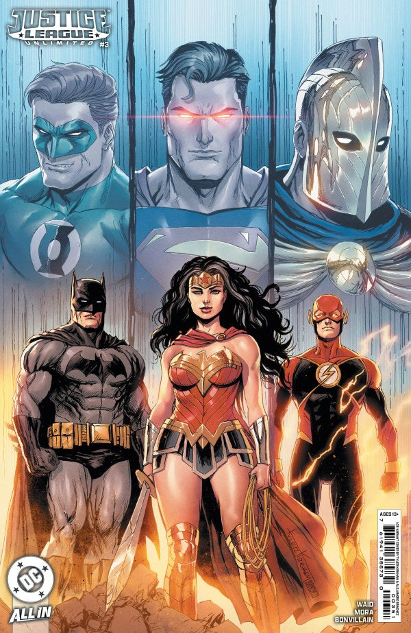 Justice League Unlimited #3 (2025) - 1:25 Cover F Kirkham Variant