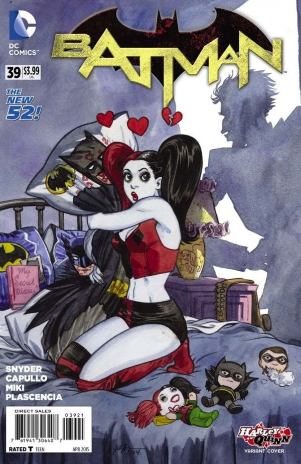 Batman #39 (2015) - Jill Thompson Harley Quinn Variant