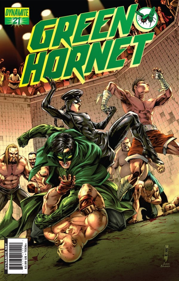 Green Hornet #21 (2012) - Jonathan Lau Variant