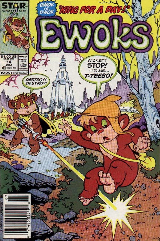 Ewoks #14 (1986) - Newsstand Edition