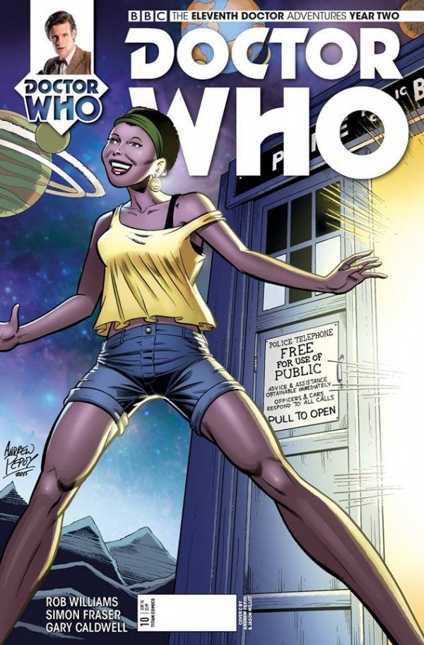 Doctor Who: The Eleventh Doctor â€“ Year Two #10  (2016) - Andrew Pepoy