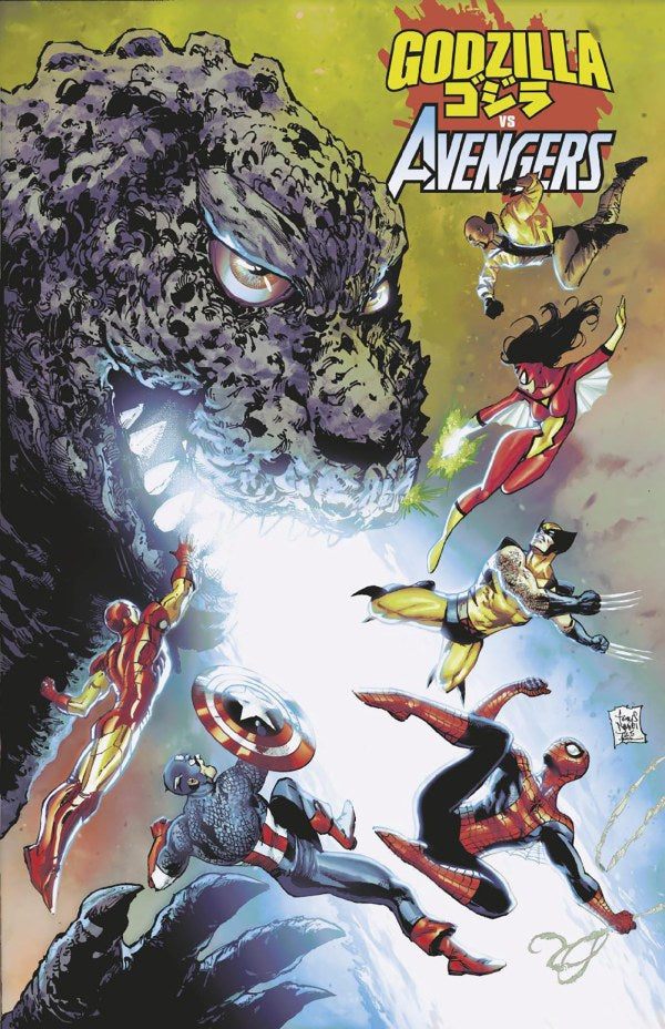 Godzilla vs. Avengers #1 (2025) - 1:25 Daniel Variant