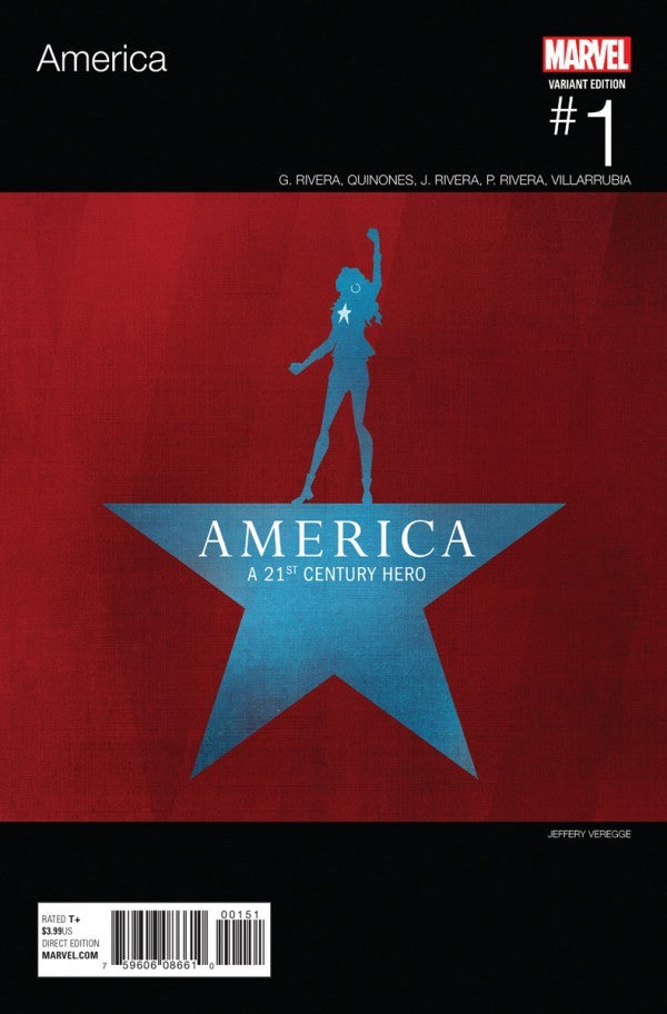 America #1 (2017) - Hip-Hop Variant