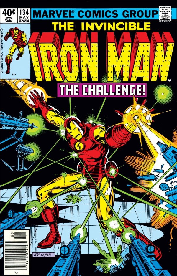 Iron Man #134 (1980) - Newsstand Edition