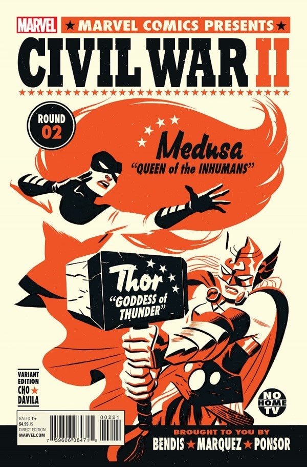 Civil War II #2 (2016) - Michael Cho Variant