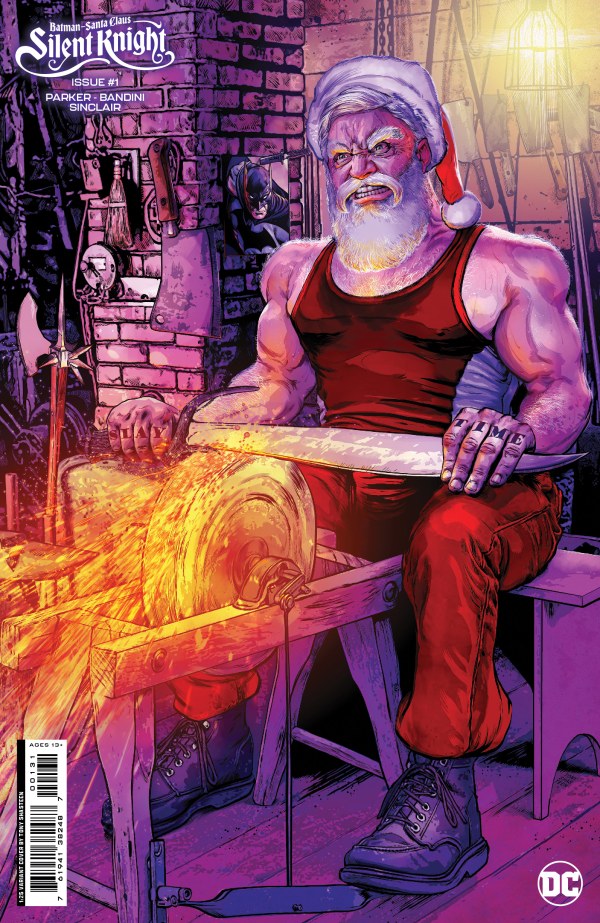 Batman/Santa Claus: Silent Knight 1-4 (2023) Complete 1:25 Set