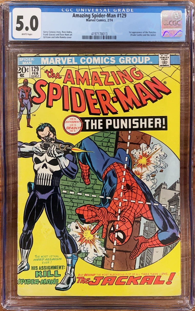 Amazing Spider-Man #129 (1973) - CGC 5.0